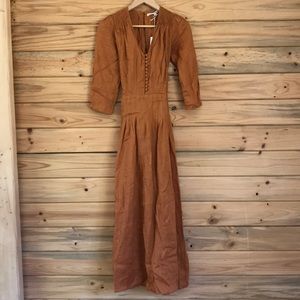 The Olympia Dress in Clay by KaraThoms Boutique